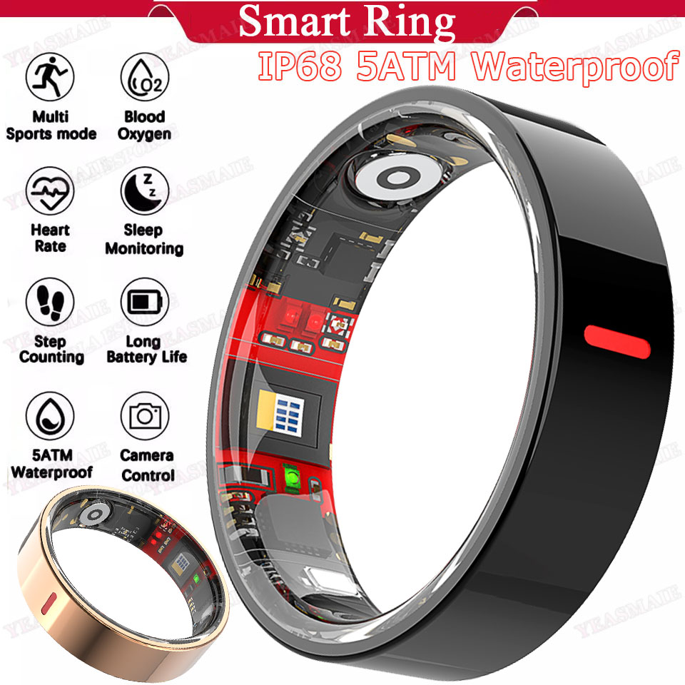 Blood Pressure Monitor - 2026 Açık Hava Sporları Akıllı Yüzük