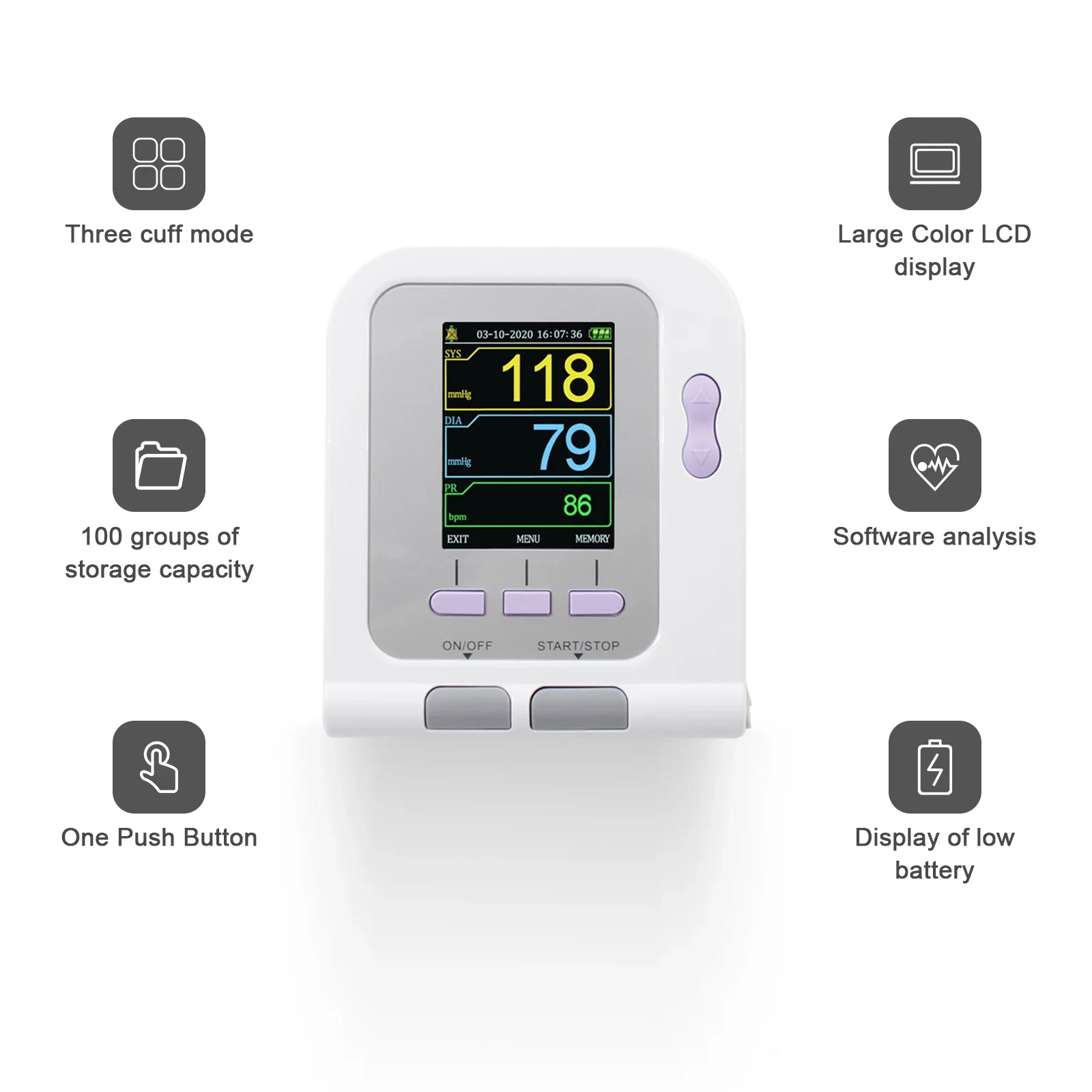CONTEC08A-VET Veteriner Ekipma - Blood Pressure Monitor incelemesi ve fiyatı