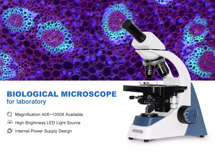 OPTO-EDU A12.1303-B 40x~1000x  - Medical Lab Microscope incelemesi ve fiyatı